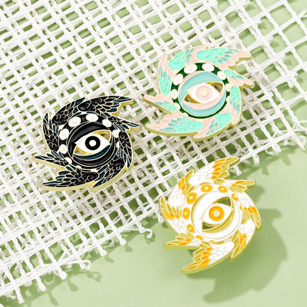 3pcs Evil Eye Pin Backpacks Pin Clothing Brooch Pin Lapel Pin Decorative Brooch