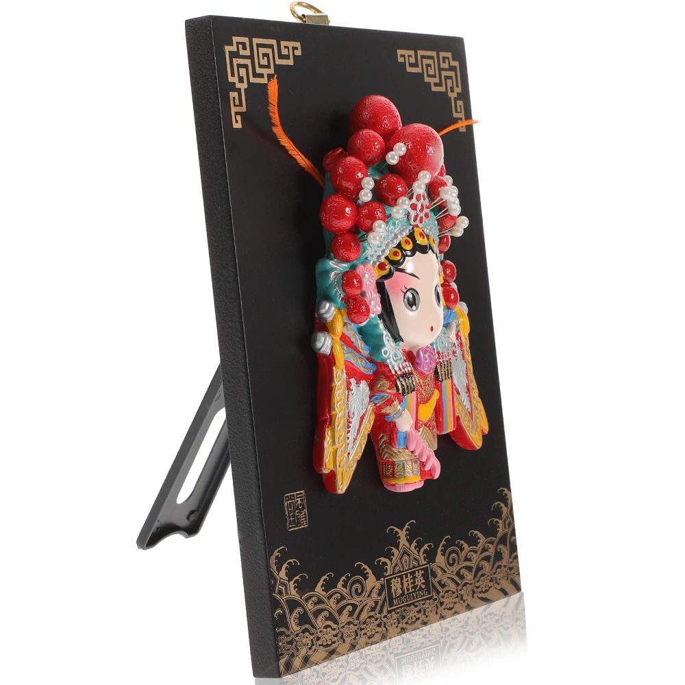 Peking Opera Character Ornament Chinese Style Sculpture Home Decoration Festival Gift