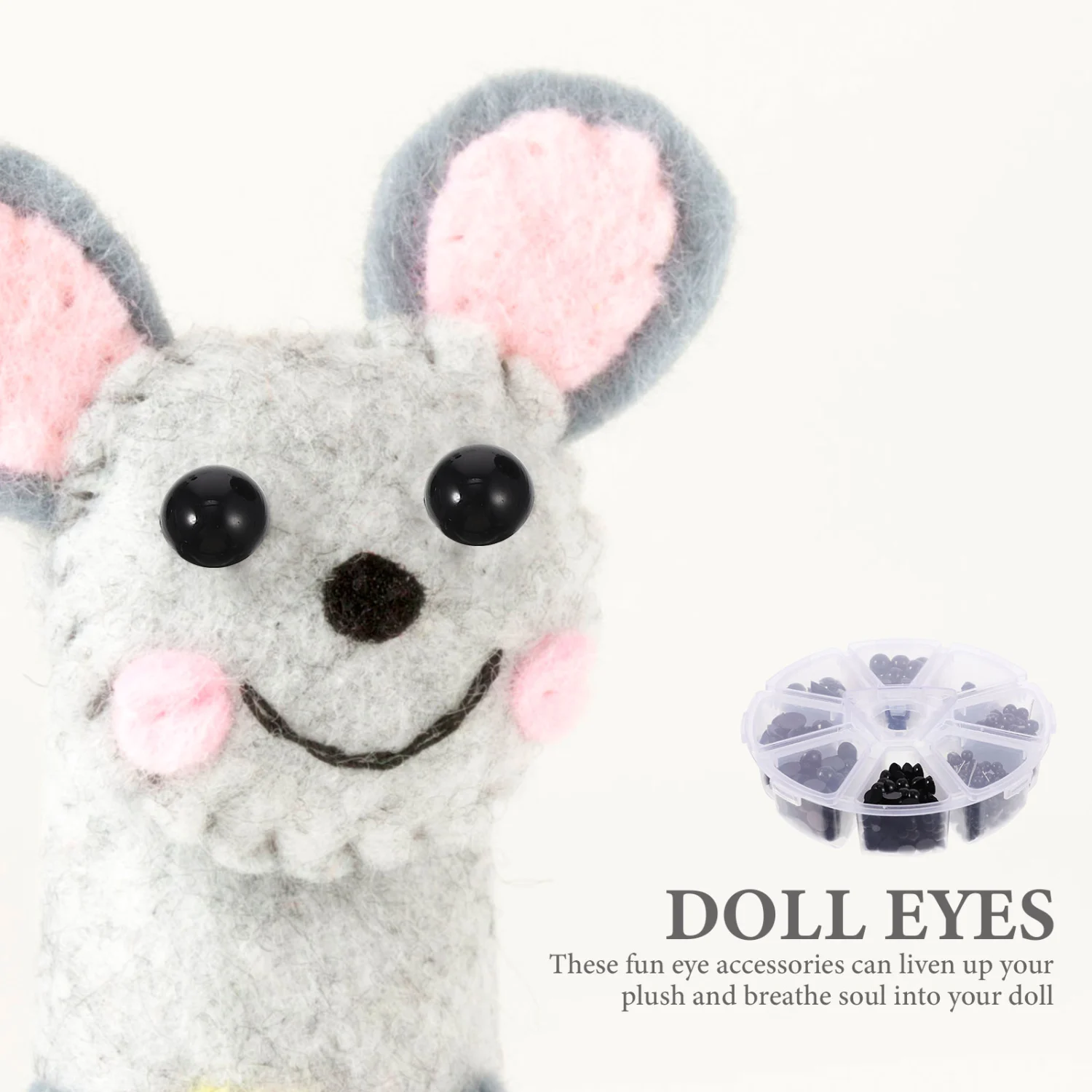 410pcs Doll Safety Eyes Doll Safety Crochet Eyes Plastic Eyes Plush Doll Safety Eyes