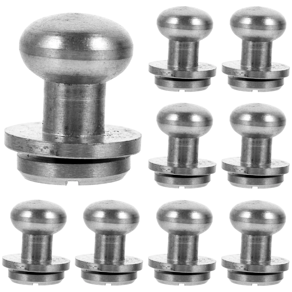 10pcs Stainless Steel Dresser Knobs Drawer Knobs Kitchen Cabinet Pulls Handles