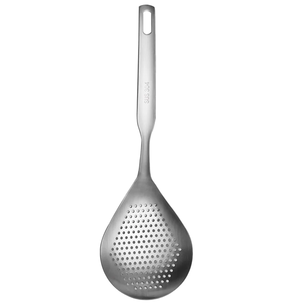 Reusable Colander Spoon Kitchen Filtering Ladle Noodle Straining Basket Cooking Colander Spoon