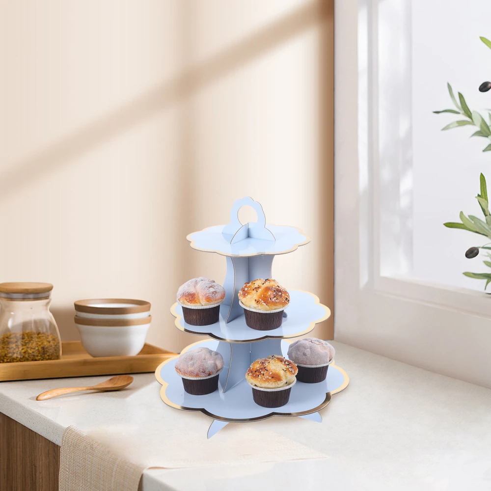 Paper Cake Stand Paper Cupcake Stand Paper Cake Holder Party Cake Holder Dessert Stand