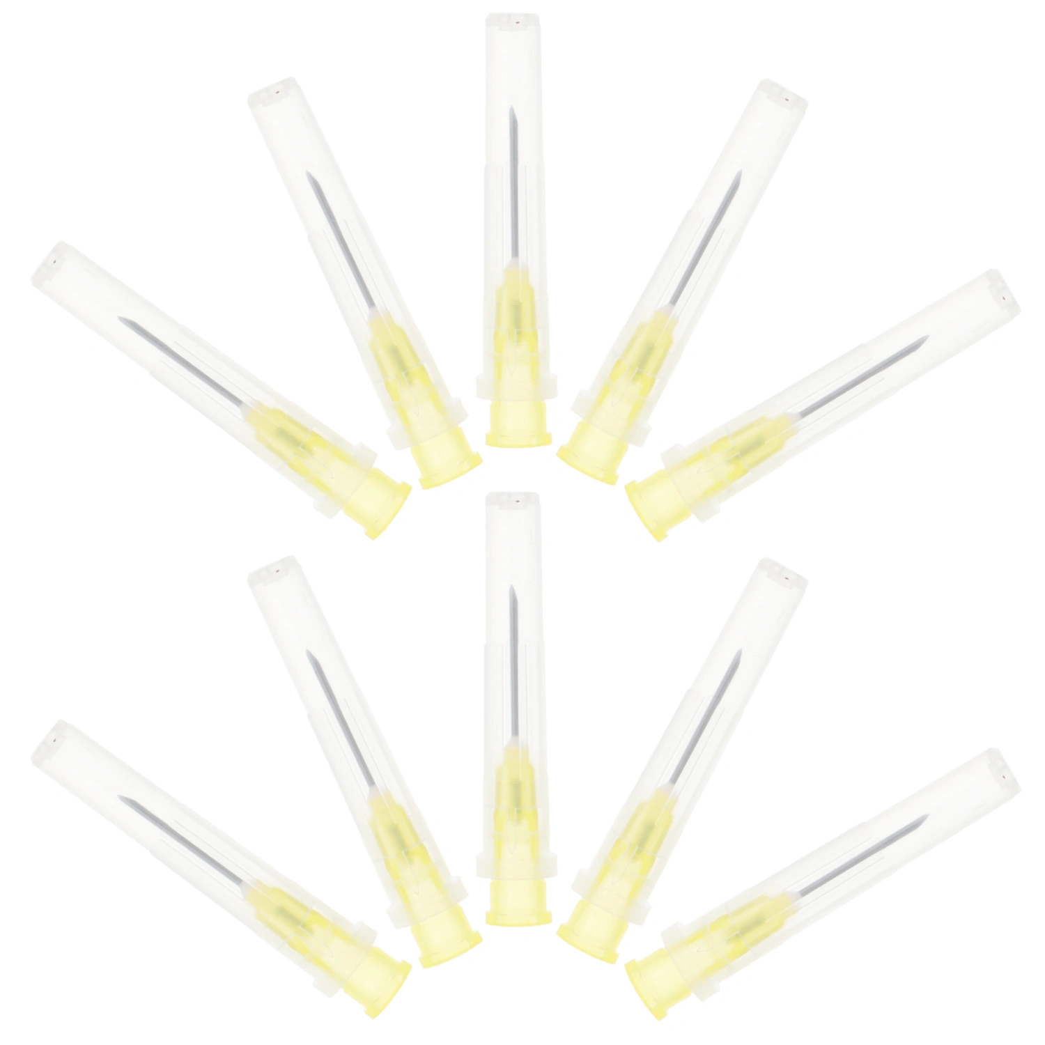 100pcs Laboratory Tools Professional Sterile Disposable Injection Needle With Cap