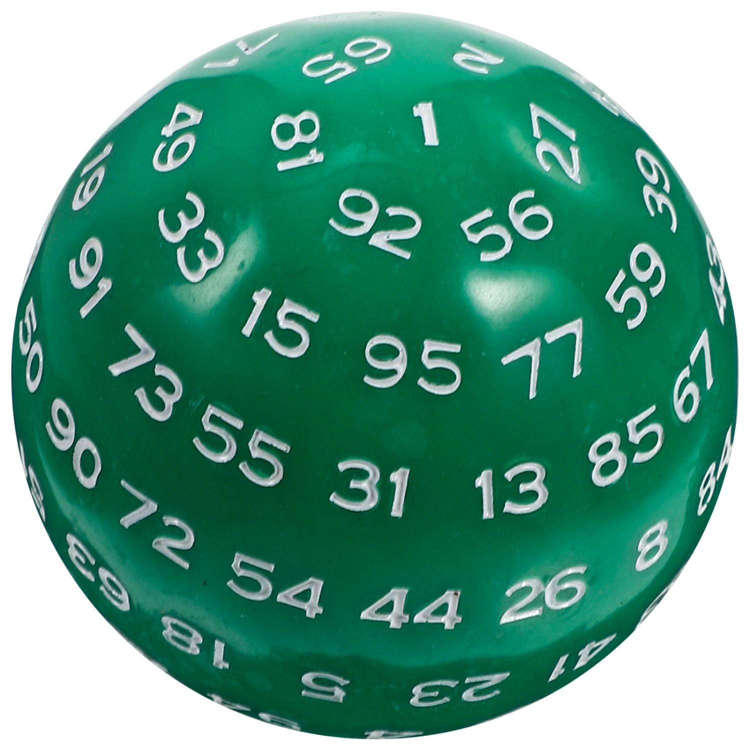 Game Dice 100 Sided Dice Acrylic Number Dice Small Gaming Dice Portable Party Game Dice