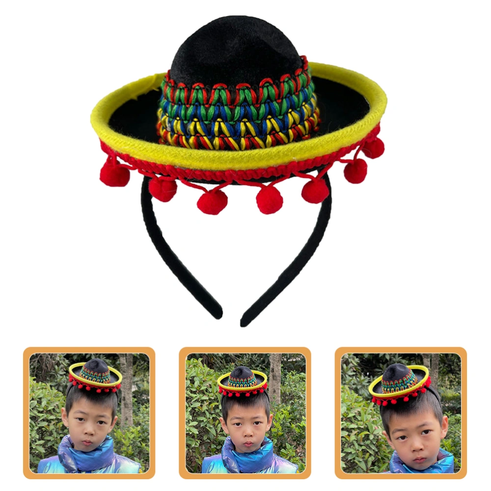 Mexican Hat Headband Party Festival Mexican Headband for Mexican Party Decoration