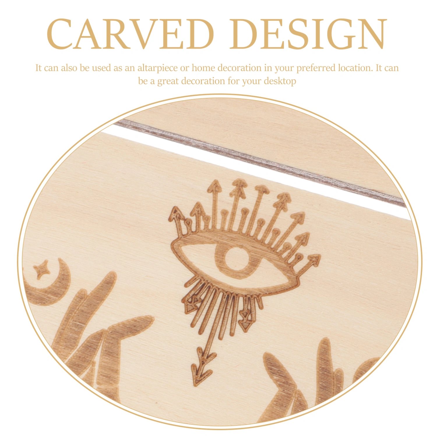 1 Set of Tarot Card Stands Wooden Tarot Altar Divination Holders Tarot Card Racks