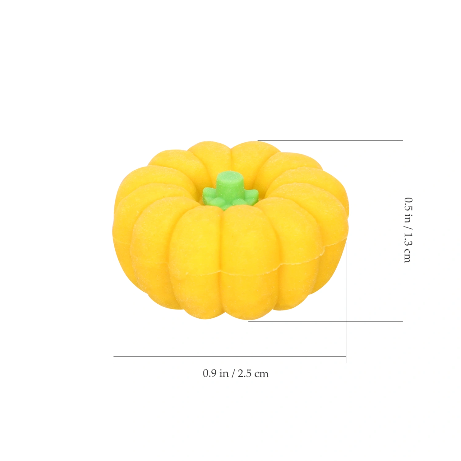 30Pcs Household Erasers Adorable School Erasers Cartoon Pumpkin Erasers