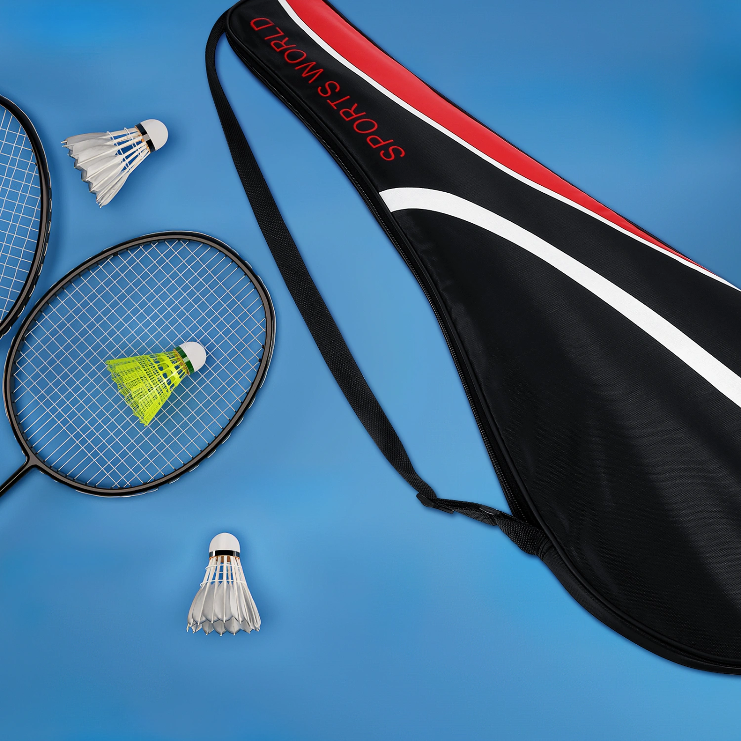Badminton Racket Bag Badminton Storage Pouch Racket Organizing Bag Badminton Sports Supply