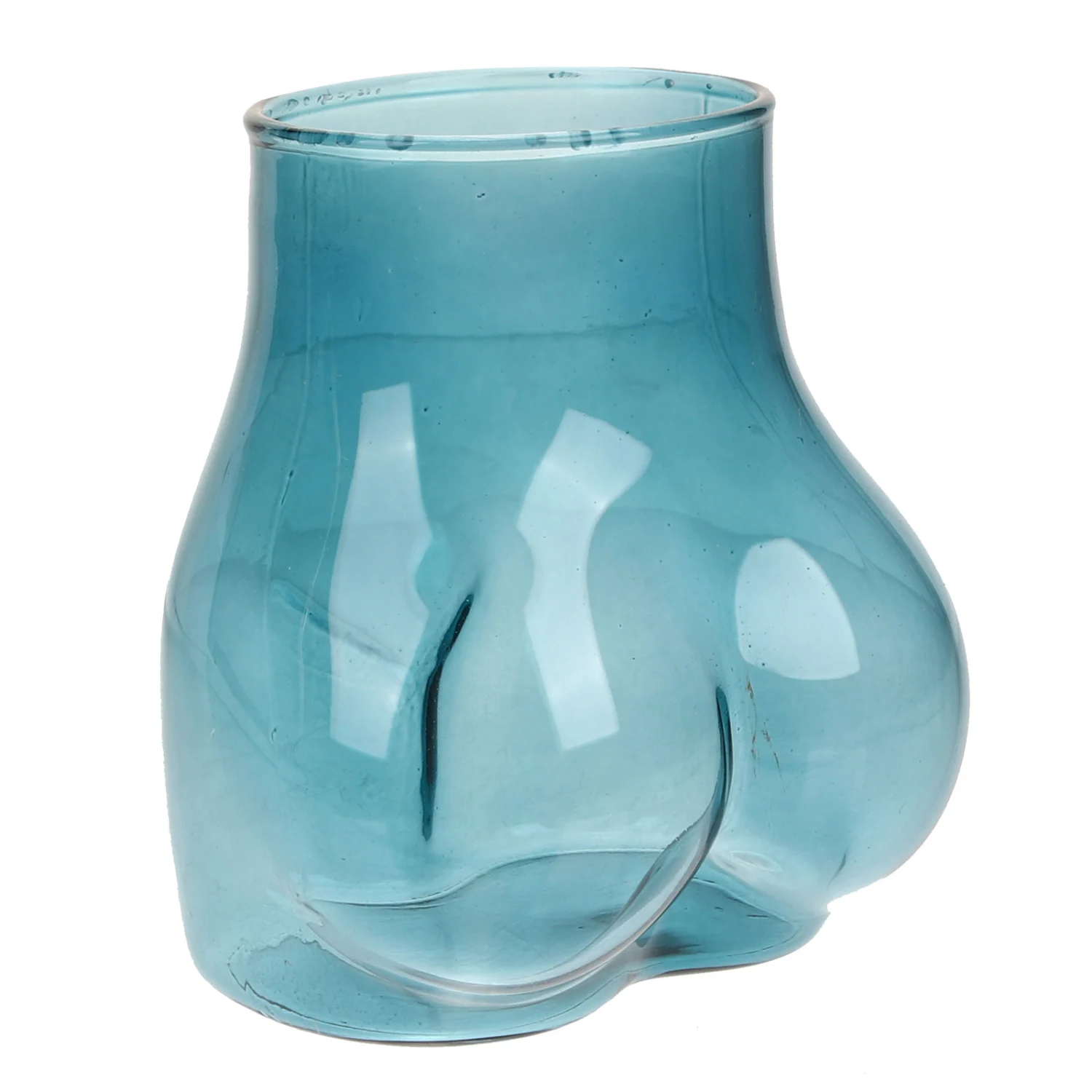 Arse Shape Glass Beer Mug Reusable Drinking Mug Thickened Beer Mug Large Milk Mug