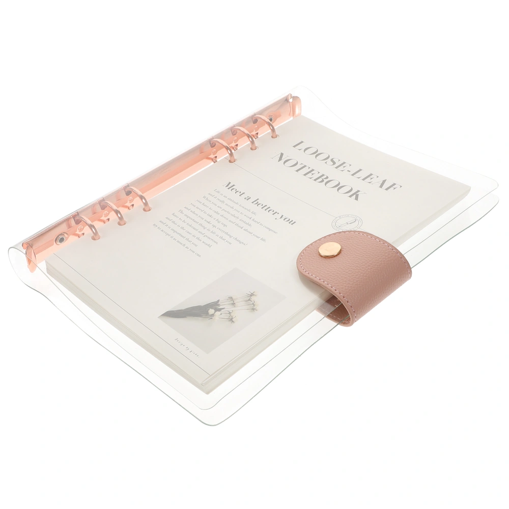 Transparent Scrapbook Loose-leaf Notebook Detachable Binder Lovely Notebook