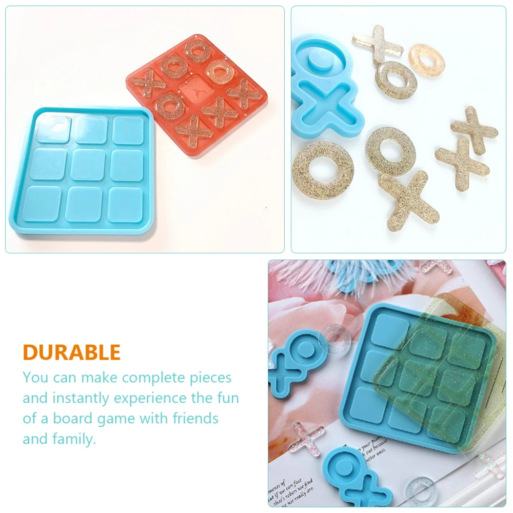 1 Set of Board Game Silicone Mold Chess Pieces Mold Table Game Mold DIY Silicone Mold