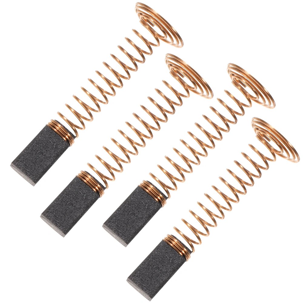 4pcs Electric Motor Brush Rotary Tool Carbon Brush Power Tool Replacement Part