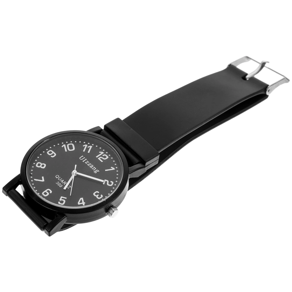 Wrist Watch Adjustable Watch Silicone Belt Watch Simple Students Watch for Gift