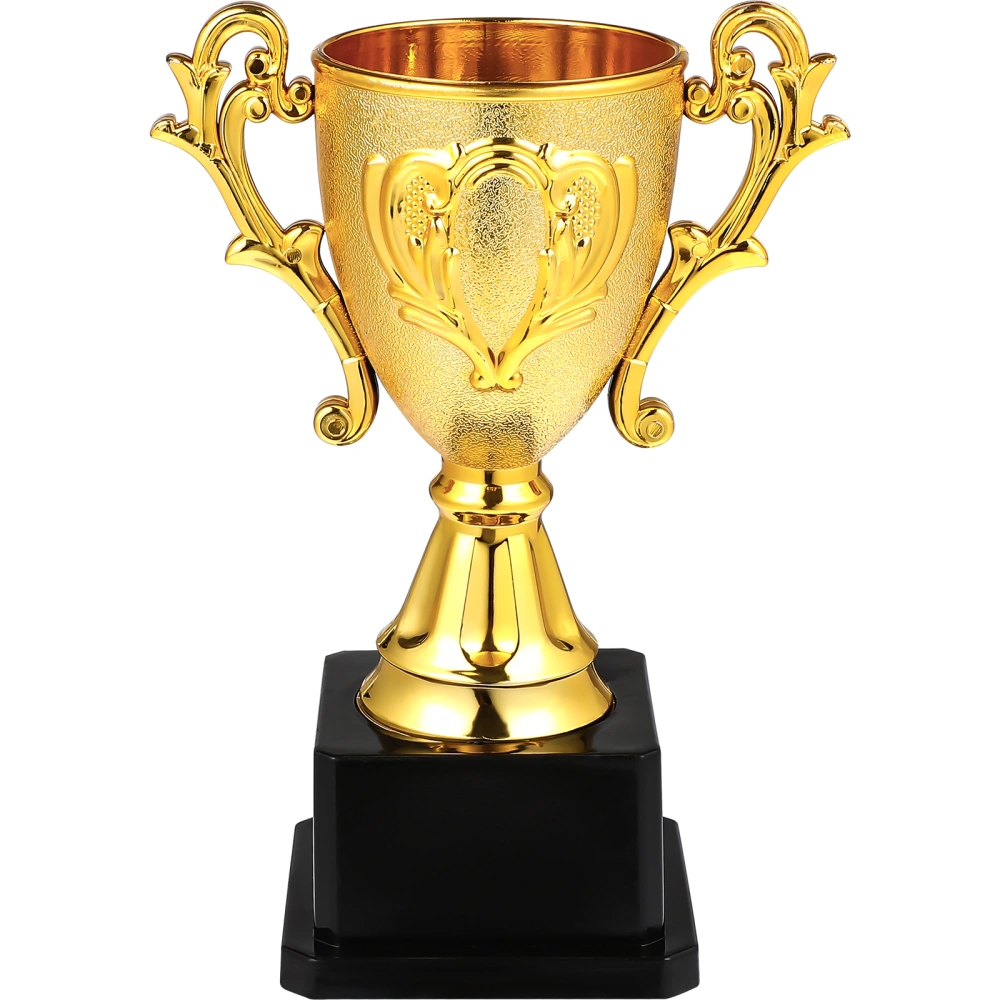 Plastic Trophy for Kids Creative Sports Competitions Winner Award Trophy Toy with Base