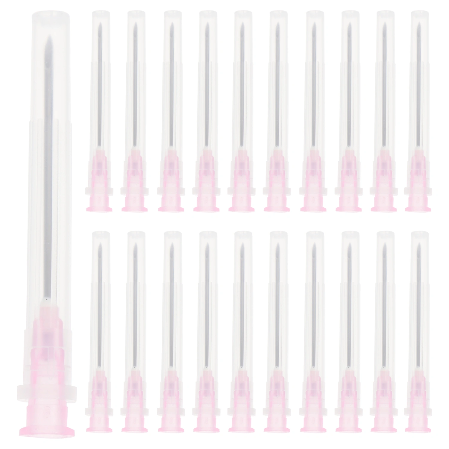 100pcs Laboratory Tools Professional Sterile Disposable Injection Needle With Cap
