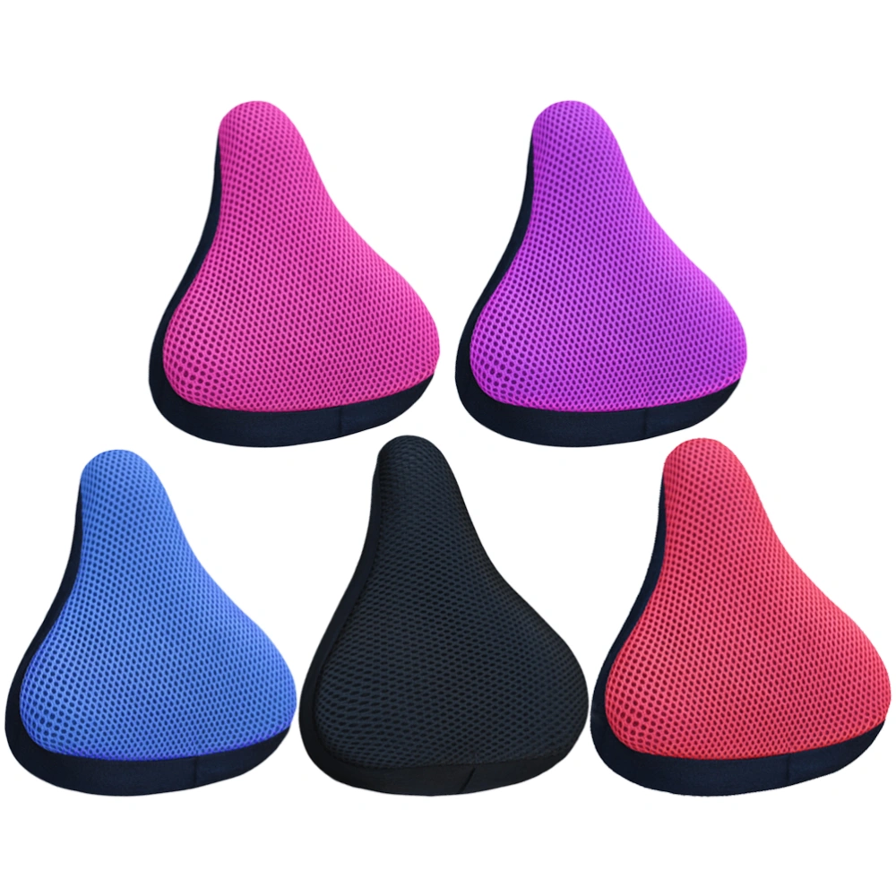 5pcs Bike Saddle Elastic Bike Seats Cushion Breathable Bike Cushion Cycling Seats Cushion Supply