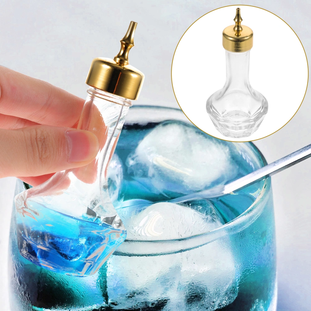 Japanese Style Bitters Bottle Vintage Bitter Dasher Portable Cocktail Dasher Bar Bitter Dispenser (30ml)