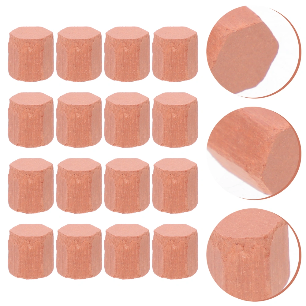 20Pcs Miniature Bricks DIY Building Bricks Clay Small Bricks Sand Table Bricks Micro Landscape Bricks