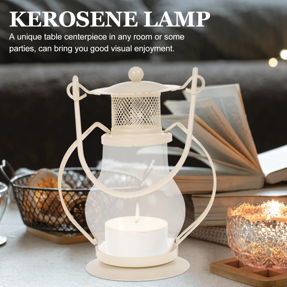 Kerosene Lamp Burner Glass Oil Lamp Home Vintage Lamp Decorative Kerosene Lamp