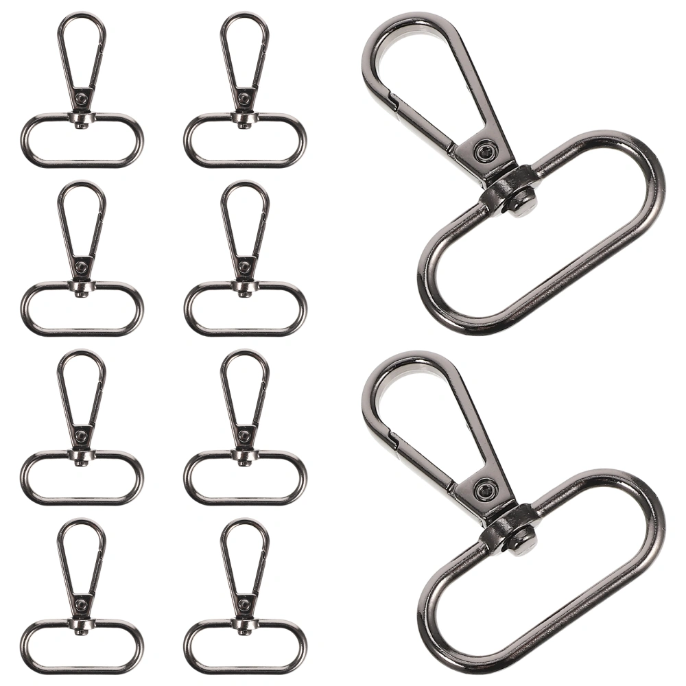 15Pcs Swivel Lobster Clasps  DIY Jewelry Lobster Buckles Swivel Hooks DIY Keychain Clasps