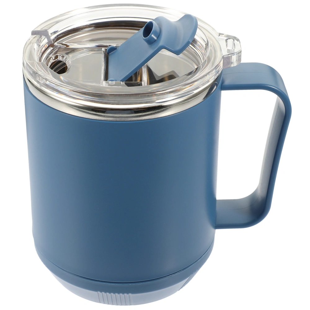 Portable Water Cup Stainless Steel Mug Household Water Cup Sealing Coffee Mug with Lid