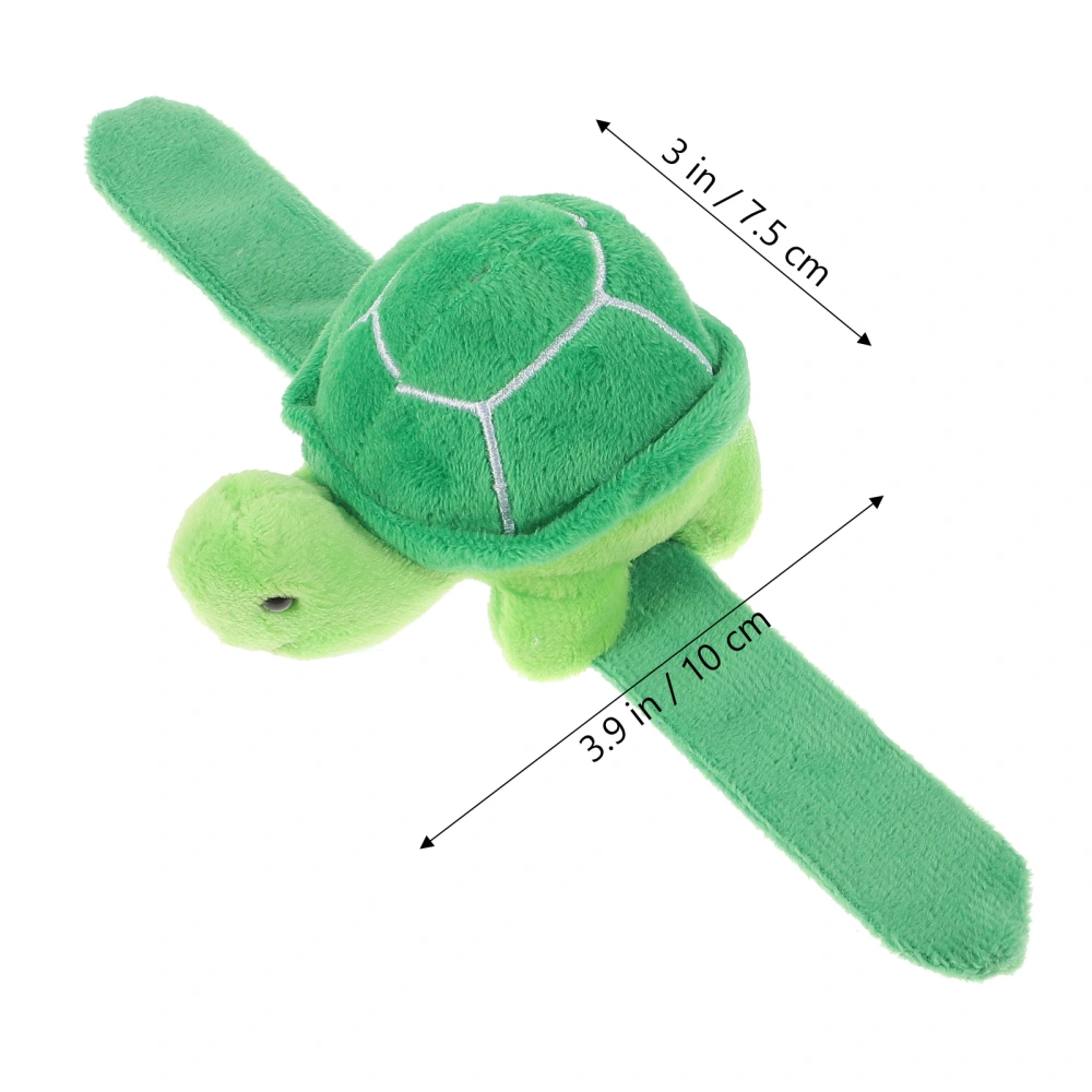 2Pcs Slap Bracelet Toy Stuffed Turtle Wristband Slap Bracelet Toddler Slap Bracelet Party Favor