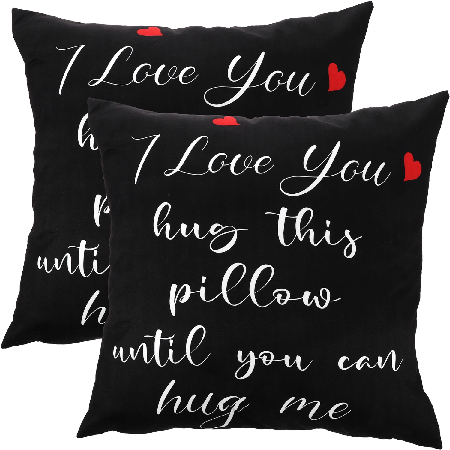 2pcs Decorative Modern Pillowcases Fashion Pillow Covers Home Bed Pillow Protectors