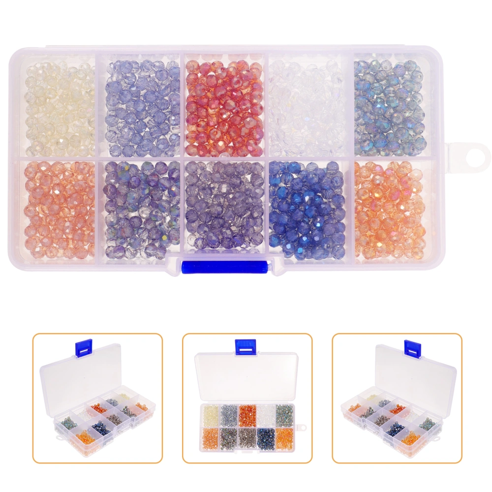 1 box of Loose Beads DIY Craft Glass Beads Bracelets Necklaces DIY Spacer Beads