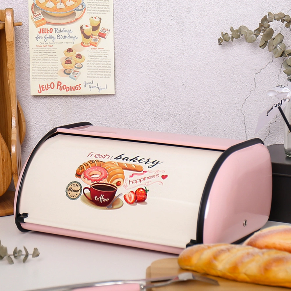 Kitchen Bread Box Bread Storage Container Multi-function Bread Container Desktop Bread Box