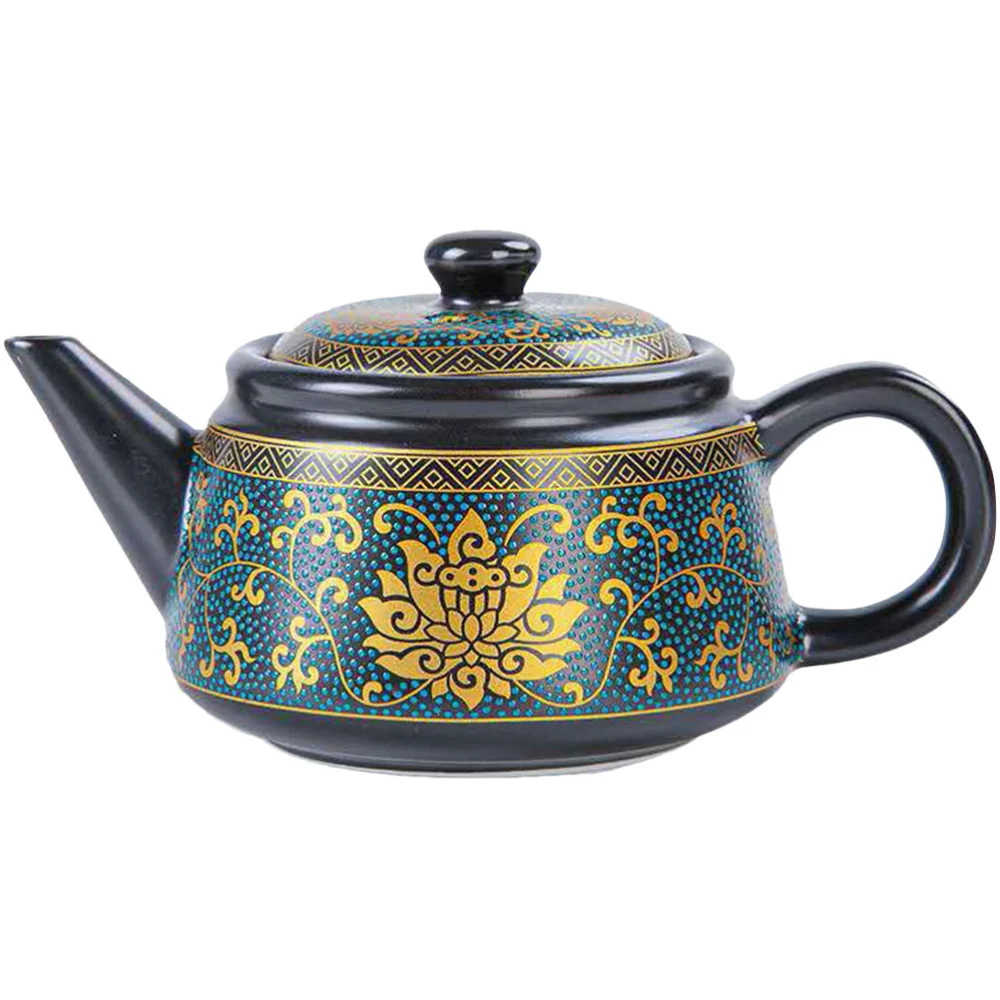 Retro Ceramic Teapot Antique Teapot Ceramic Teapot Tea Brewing Pot Household Ceramic Teapot