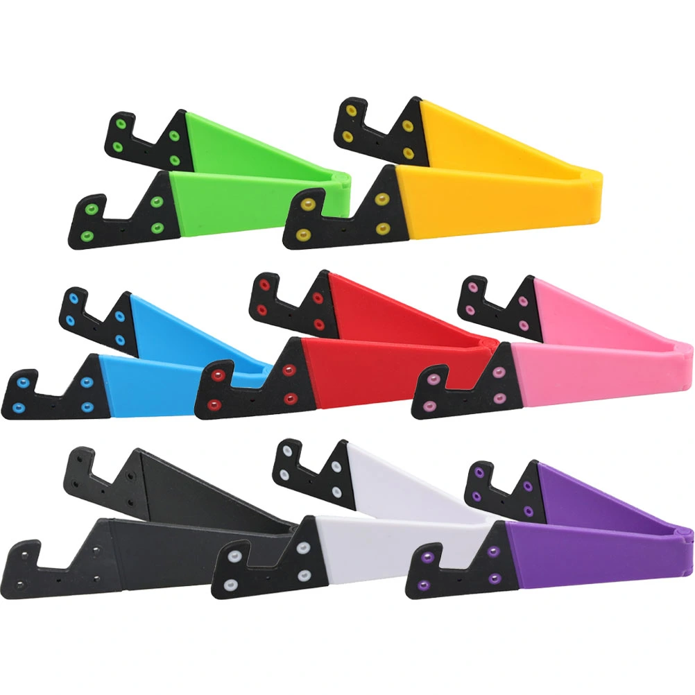 8Pcs Cell Phone Stand Desktop V-Shaped Mobile Phone Holder Foldable Cell Phone Stand