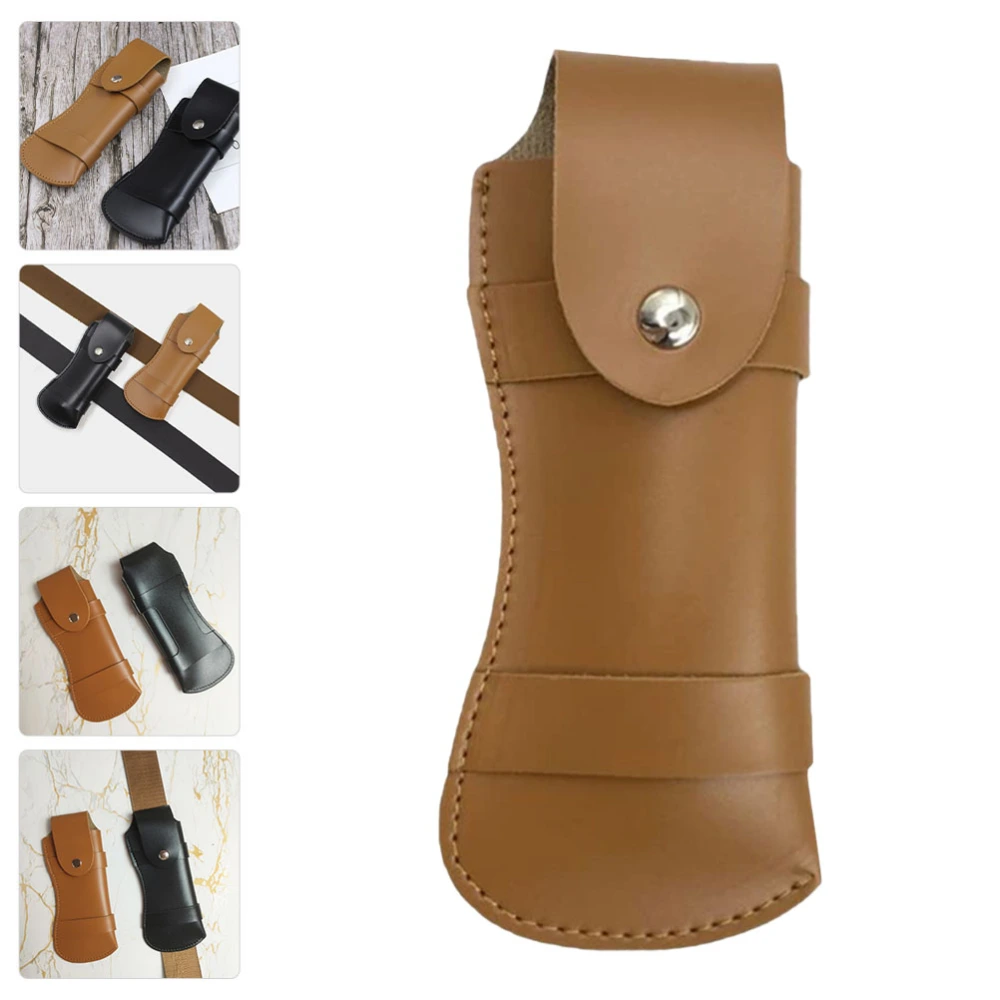 PU Leather Cutter Cover Chef Cutter Sheath Universal Cutter Guard Protective Cutter Sleeve