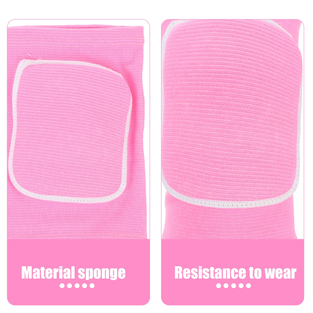 1 Pair Sponge Knee Brace Dancer Knee Cover Elastic Knee Sleeve Sponge Knee Protector