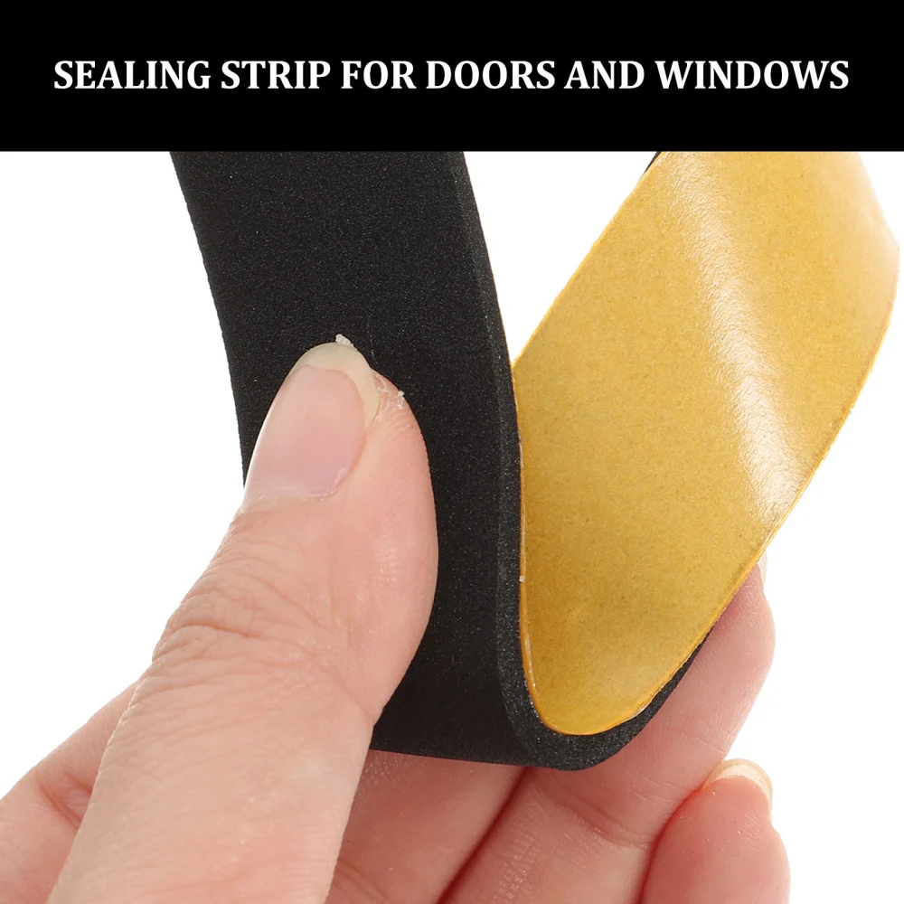 1 Roll Door Anti-collision Strip Window Self Adhesive Seal Strip Door Protector(5 Meters)