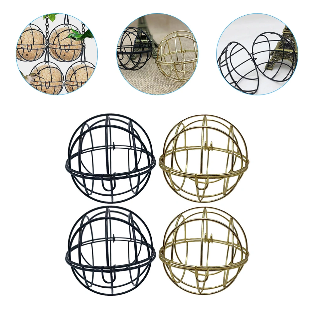 4Pcs Vegetable Food Holder Fruits Feeder Hanging Food Fixing Birdcage Food Cage Food Holder