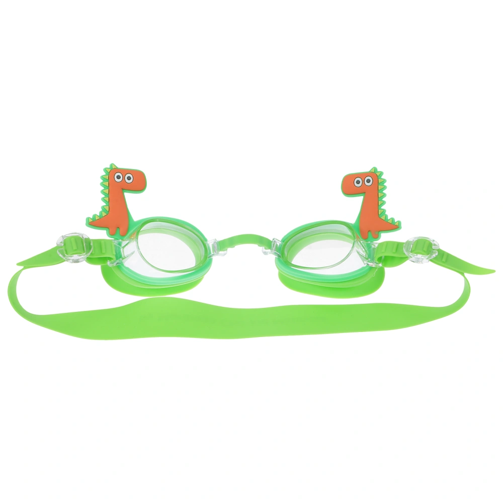 1 Pair of Lovely Swimming Glasses Anti Fog Children Goggles Cartoon Swim Goggles Kids Accessory