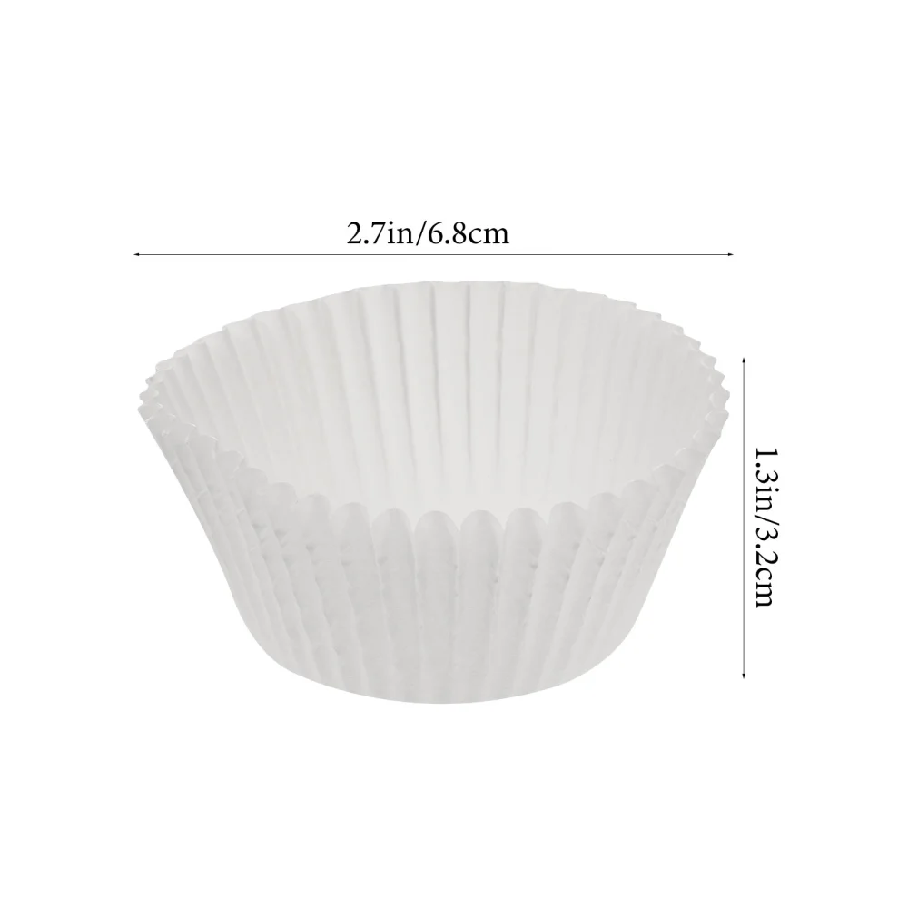 100Pcs Cake Baking Cups Cupcake Wrappers Paper Cupcake Liners Muffin Cake Liners for Baking