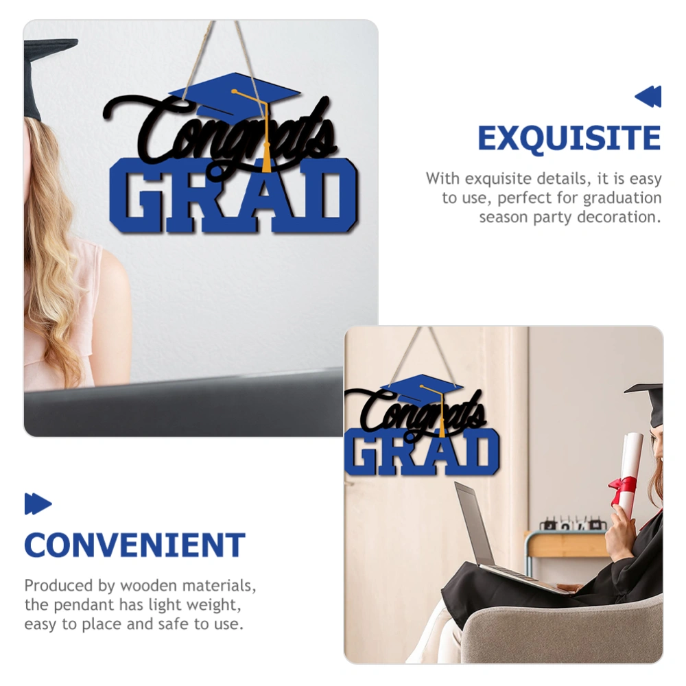 Graduation Wood Sign Unique Grad Sign Graduation Hanging Plaque Party Decor