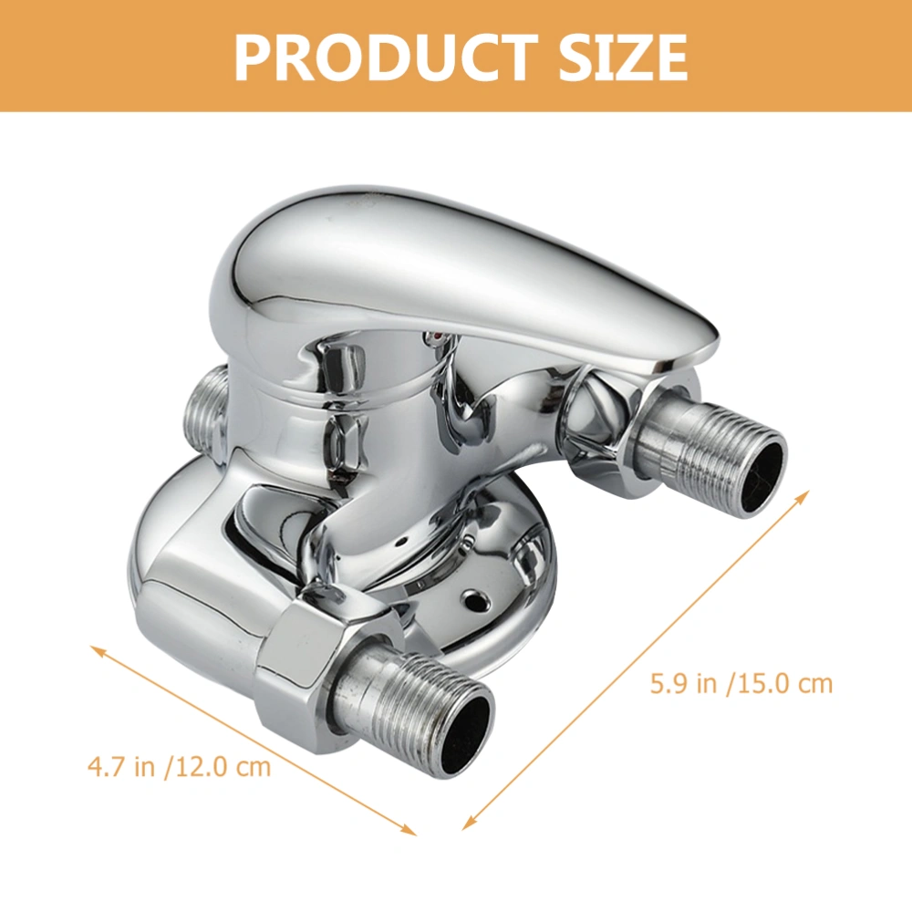 Bathroom Wall-mounted Shower Water Separator Convenient Hot And Cold Water Separating Faucet