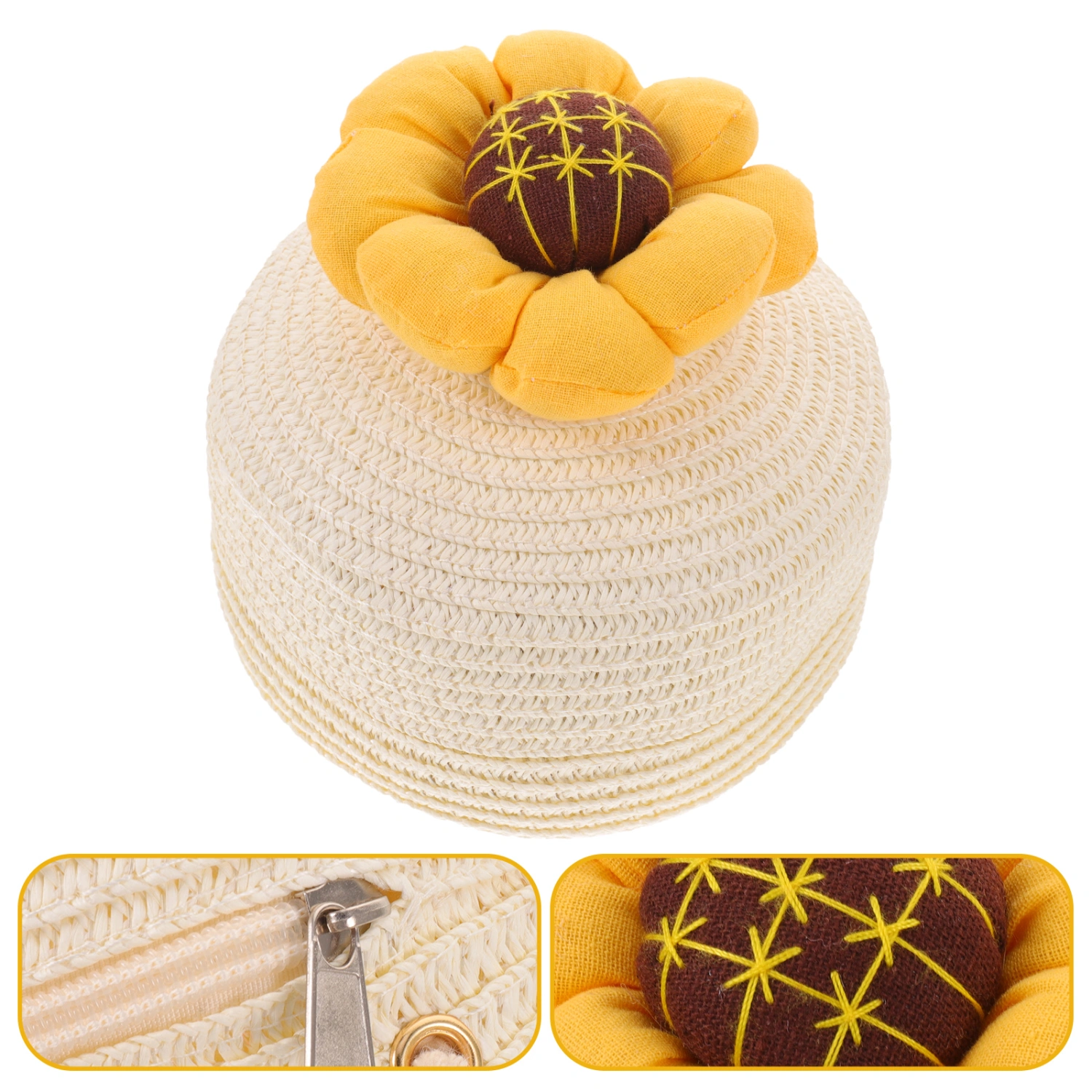  Little Girls Straw Cross-body Purses Summer Straw Shoulder Crossbody Bag Straw Handbag