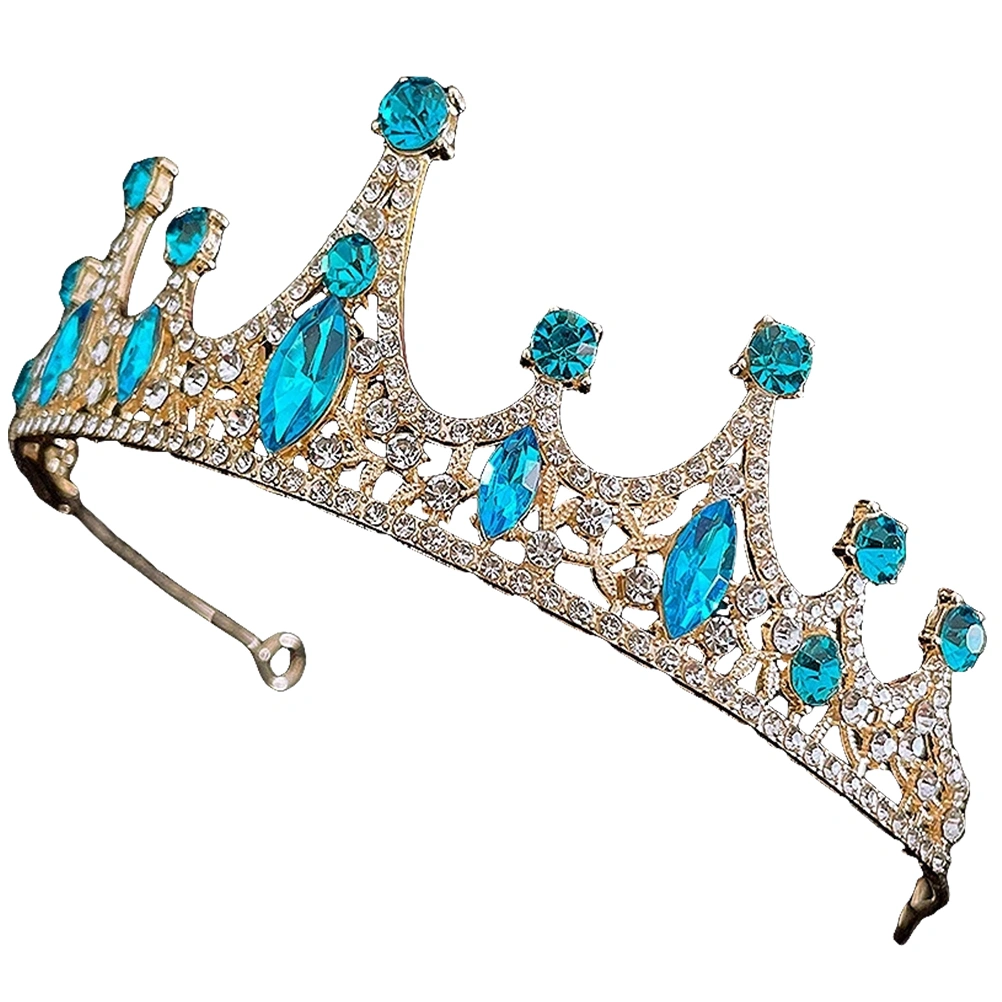 Party Headband Rhinestone Crown Headband Party Headdress for Little Girl