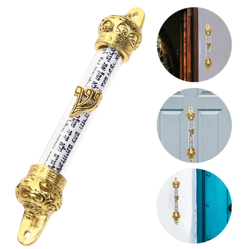 Metal Mezuzah Home Door Mezuza Religious Metal Door Side Door Mezuza Gift(Random Style)