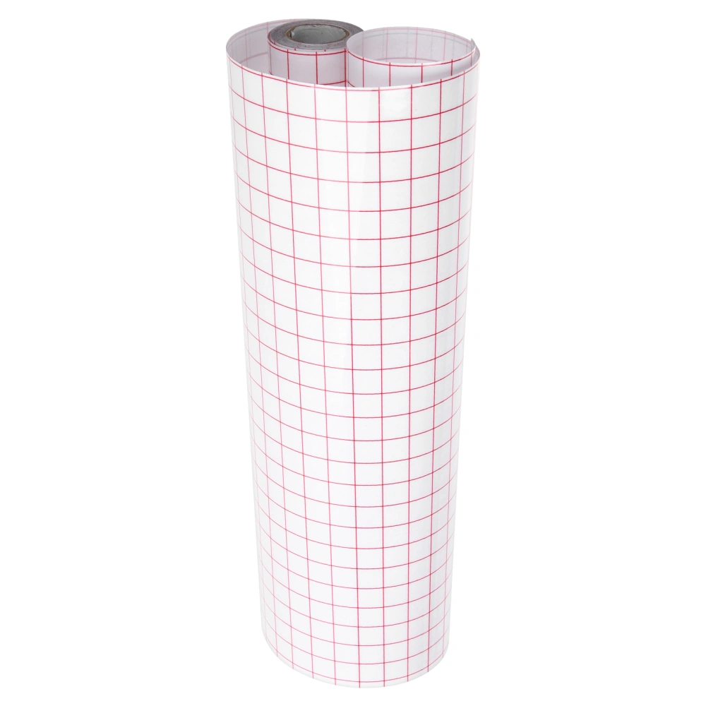 Red Grid Transfer Paper Application Grid Tape Double-sided Application Sheet