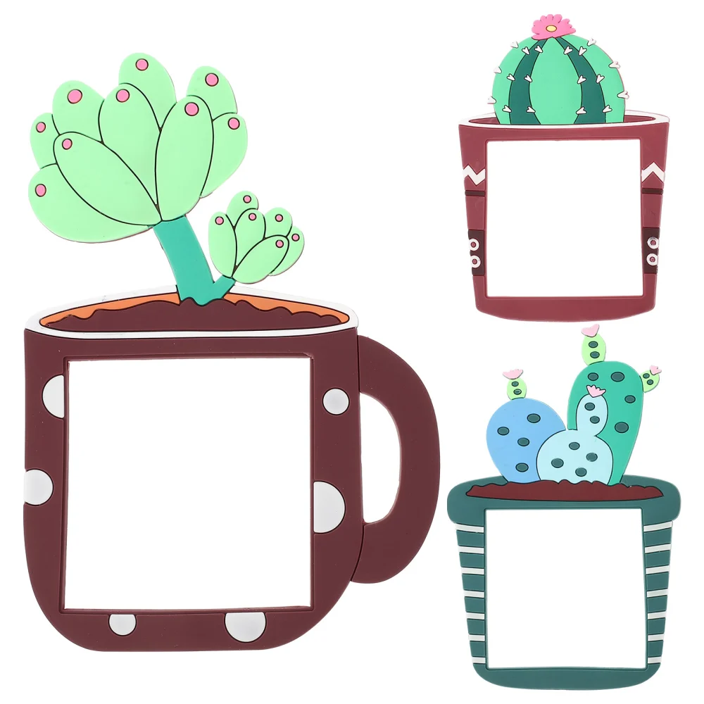 1 Set of Protective Succulent Pattern Switch Decals Lovely Switch Stickers for Bedroom Use