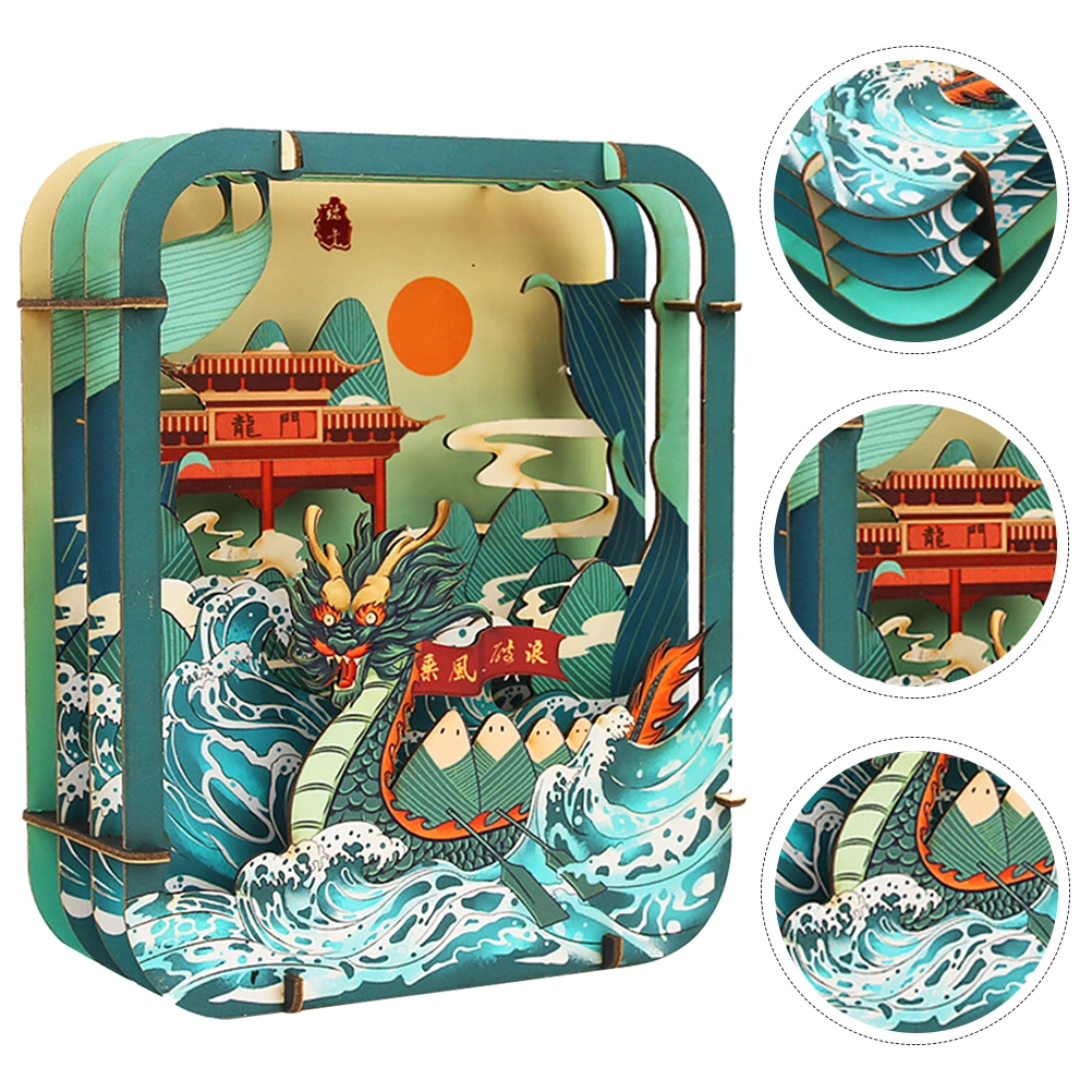 Educational Puzzle Toy Children Puzzle Toy Toddler Puzzle Toy for Gift 3D Paper Puzzle