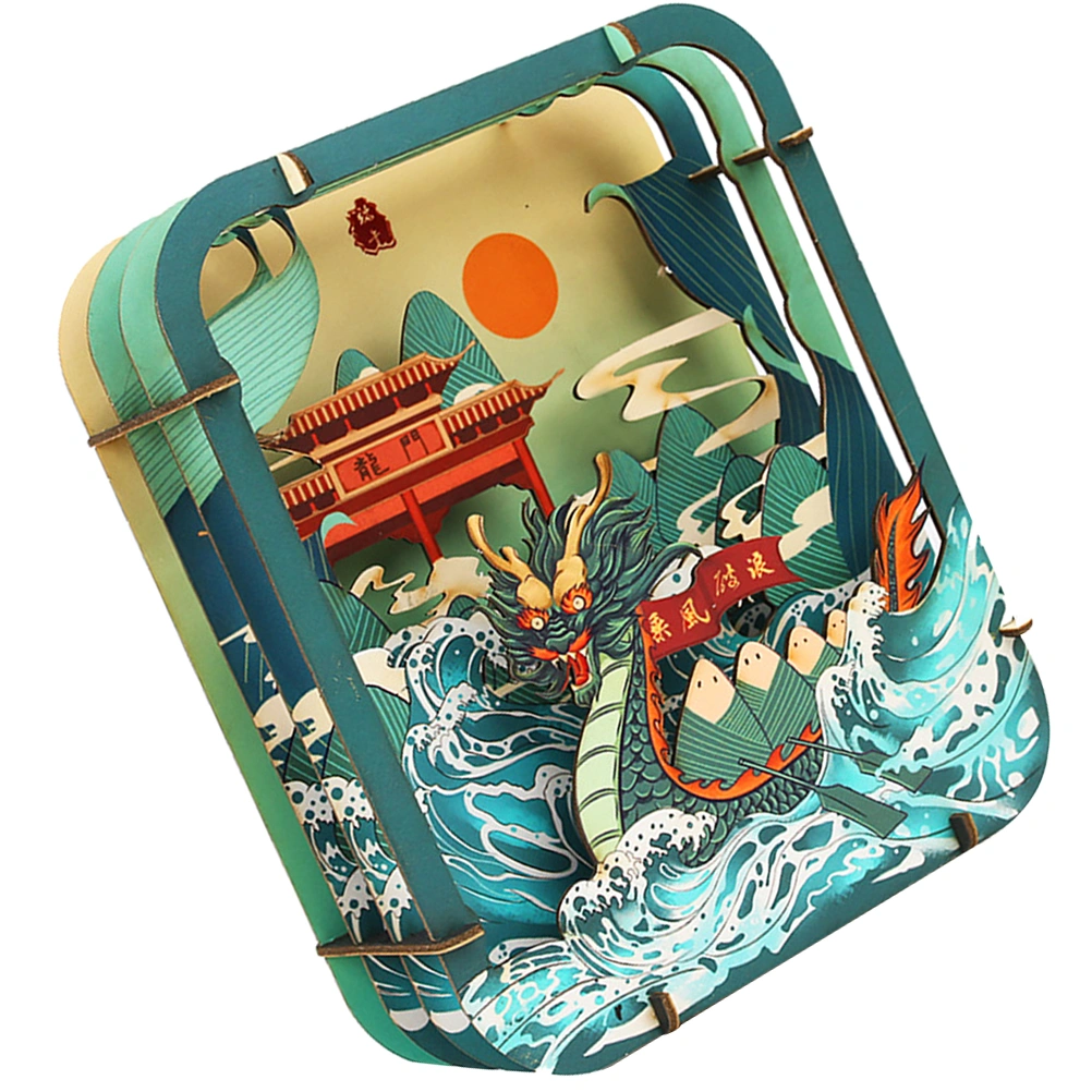 Educational Puzzle Toy Children Puzzle Toy Toddler Puzzle Toy for Gift 3D Paper Puzzle