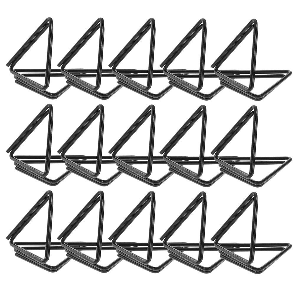 30Pcs Shaped Paper Clips Wedding Invitations Clips Triangle Paper Clips for Various Special Projects