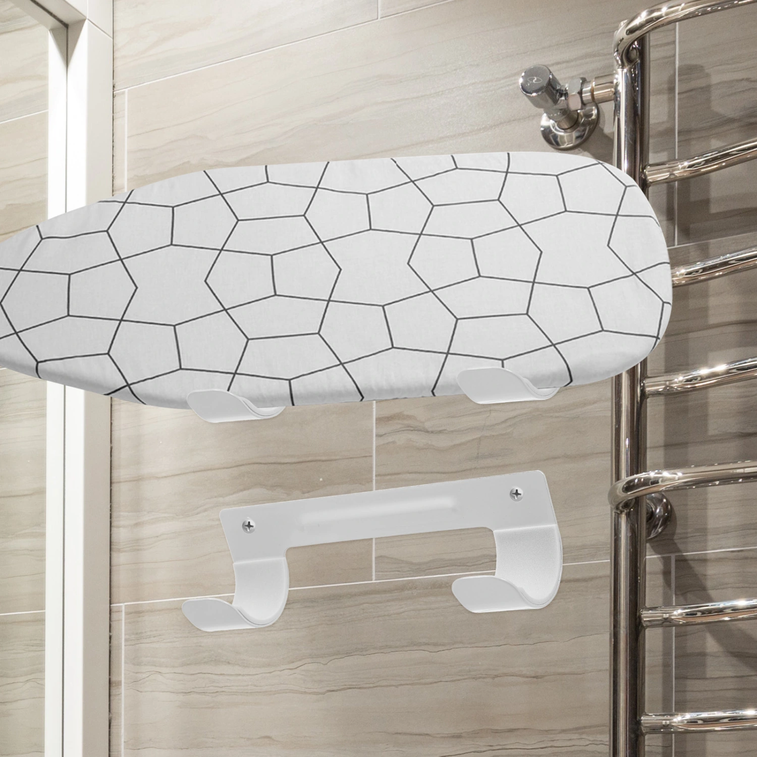 Ironing Board Hanging Hook Wall-mounted Hook Multifunctional Ironing Board Hook