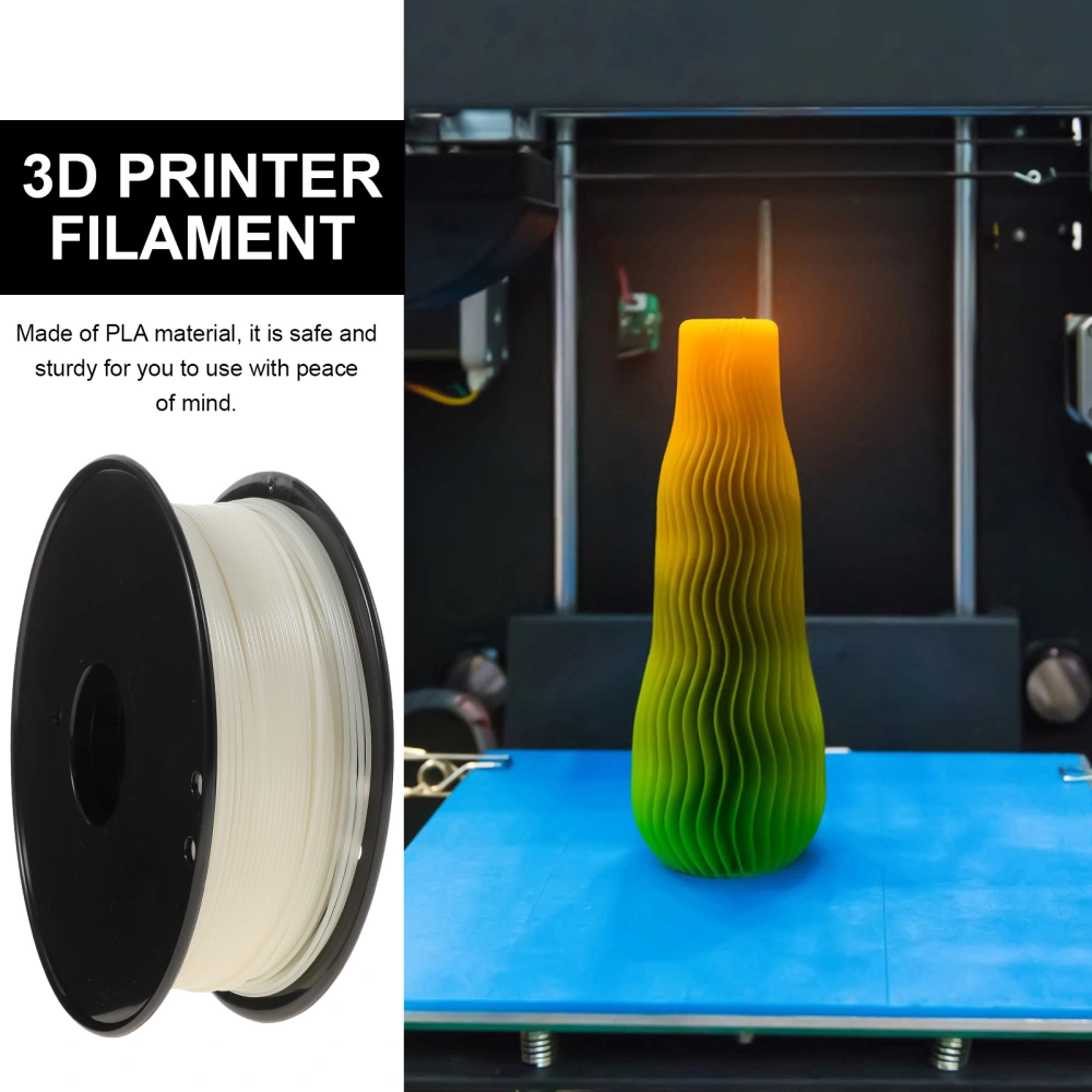 1 Roll Printer Filament 1.75mm Fluorescent 3d Filament Glow In The Dark Pla