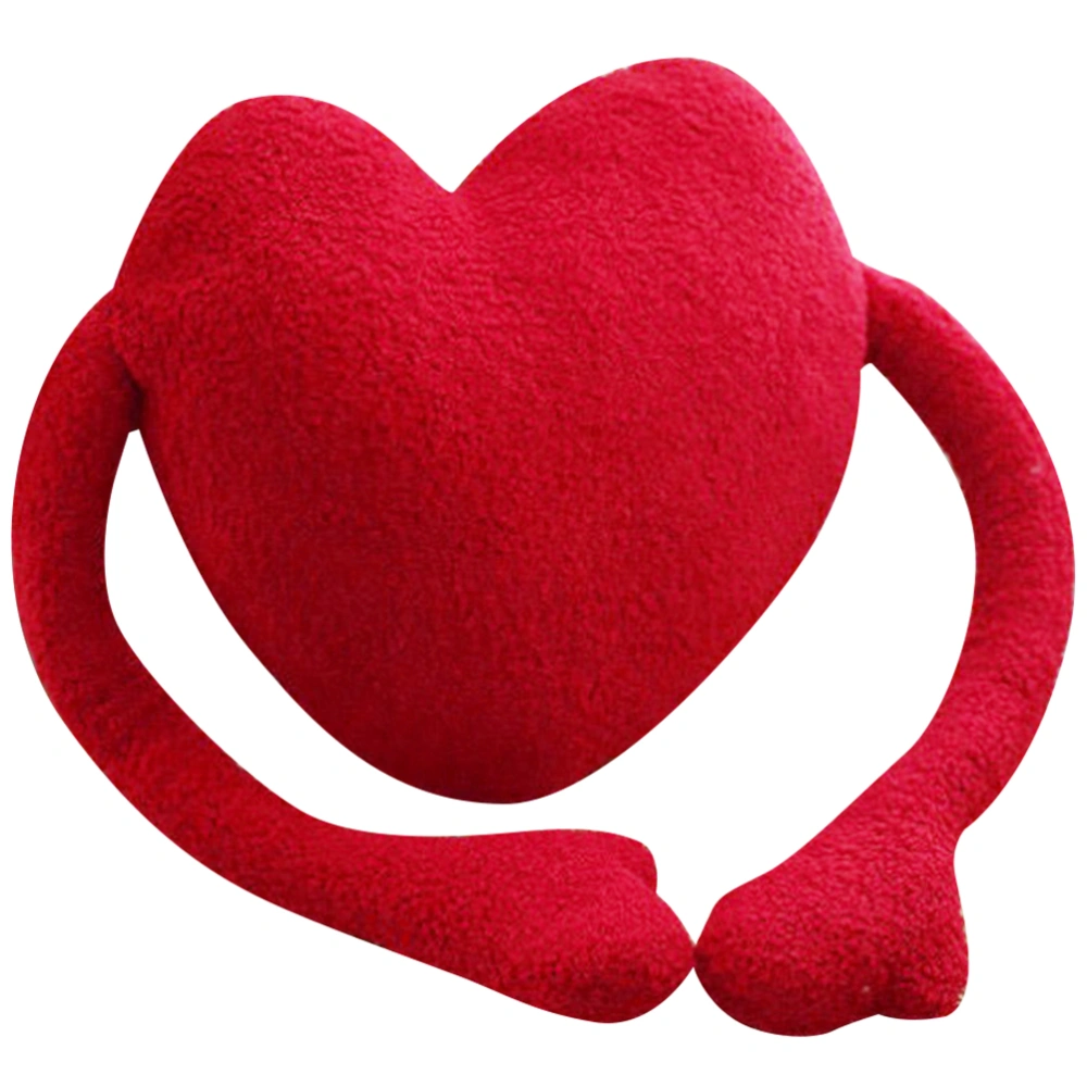 Plush Toy Pillow Cute Heart Stuffed Plush Toy Pillow Sofa Bedroom Home Decor Toy